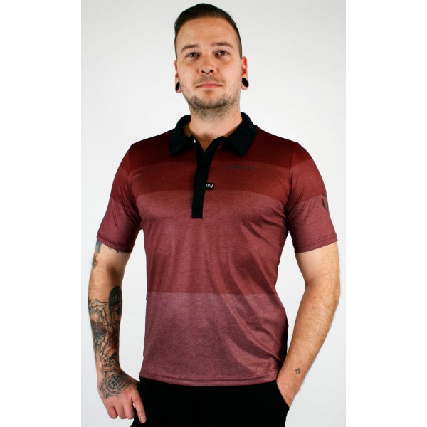 COUNTRY JERSEY Radtrikot kurzarm rot