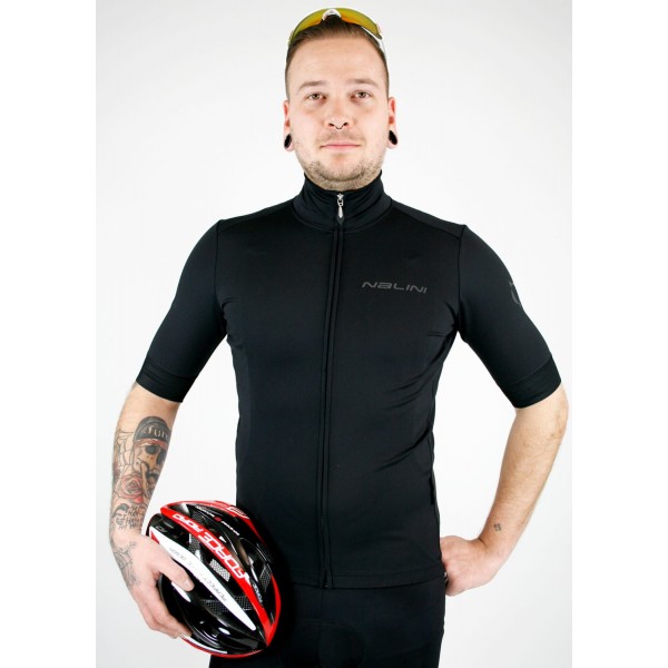 PRO ORIONE Radtrikot kurzarm schwarz