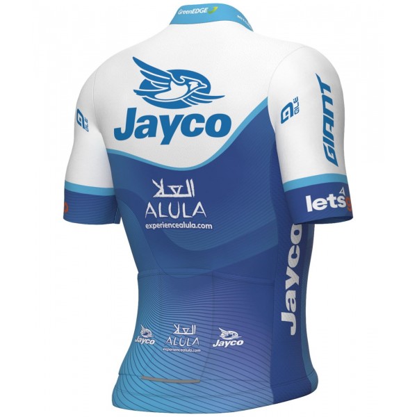 Team Jayco AlUla 2023 Set (Kurzarmtrikot+Trägerhose)-ALE Radsport-Profi-Team