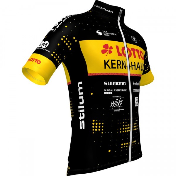 Team Lotto-Kern Haus 2023 Radtrikot kurzarm (langer Reißverschluss)-Radsport-Profi-Team