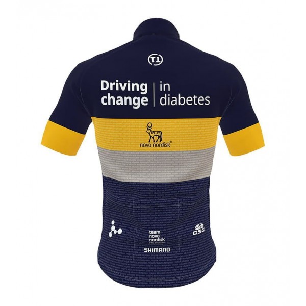 Team Novo Nordisk 2022 Radtrikot kurzarm-Radsport-Profi-Team
