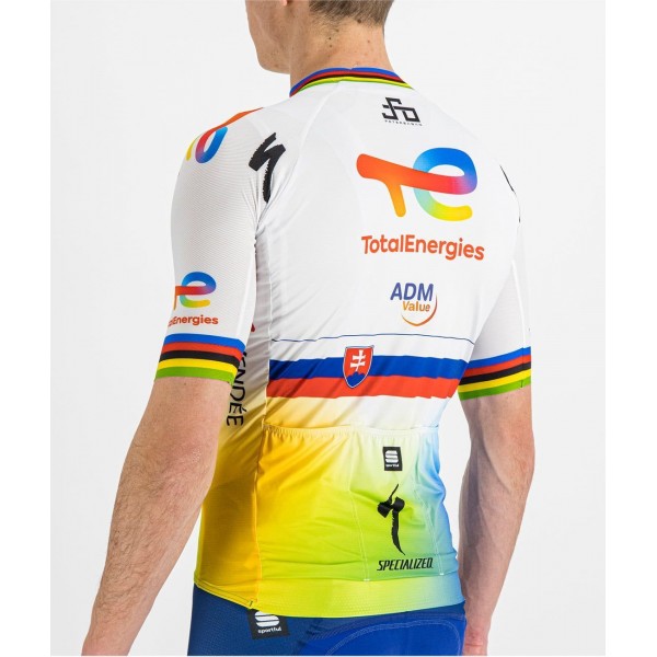 Team TotalEnergies slowakischer Meister Sagan edition 2022 Radtrikot kurzarm-Radsport-Profi-Team Team TotalEnergies slowakischer Meister Sagan edition 2022 Radtrikot kurzarm-Radsport-Profi-Team