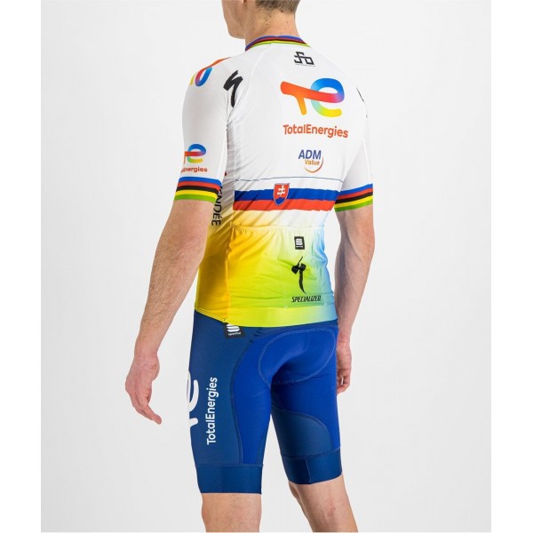 Team TotalEnergies slowakischer Meister Sagan edition 2022 Radtrikot kurzarm-Radsport-Profi-Team Team TotalEnergies slowakischer Meister Sagan edition 2022 Radtrikot kurzarm-Radsport-Profi-Team