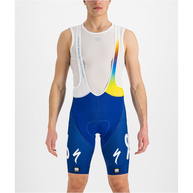 Team TotalEnergies 2022 Trägerhose kurz-Radsport-Profi-Team Team TotalEnergies 2022 Trägerhose kurz-Radsport-Profi-Team