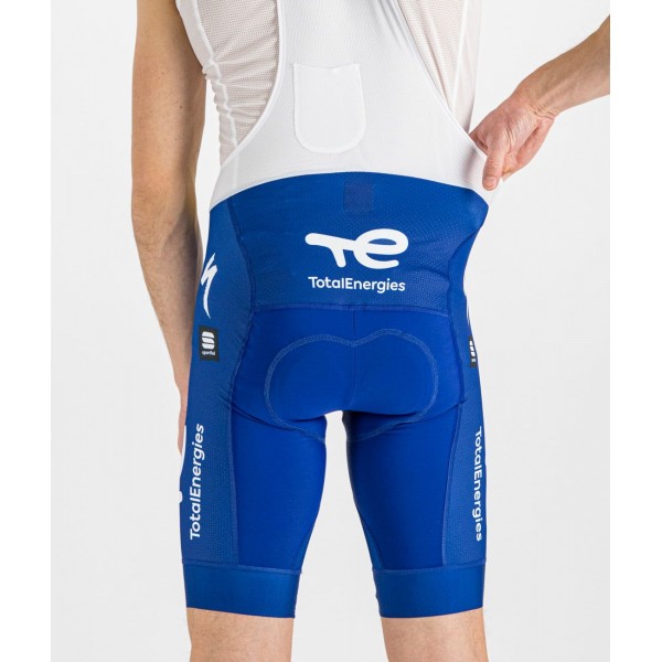 Team TotalEnergies 2022 Trägerhose kurz-Radsport-Profi-Team Team TotalEnergies 2022 Trägerhose kurz-Radsport-Profi-Team
