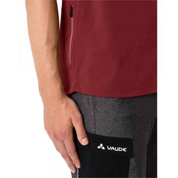 Men TREMALZO IV Radtrikot kurzarm rot (carmine)