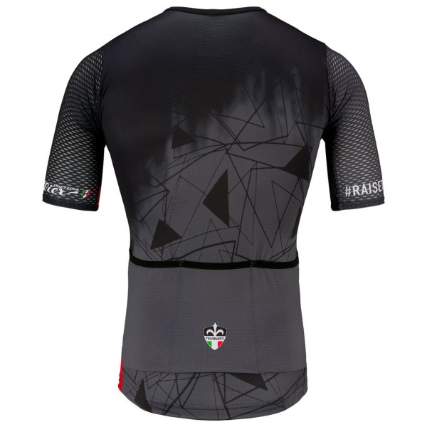 LANZAROTE Radtrikot kurzarm schwarz