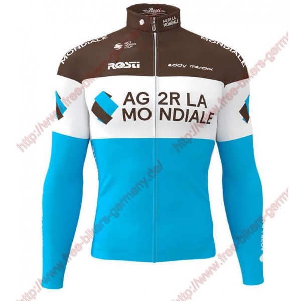 Profiteams AG2R LA MONDIALE 2019 Radsport Trikot Langarm Radtrikot Kaufen