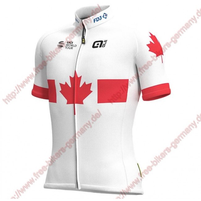 Profiteams 2019 Groupama FDJ Canadian Champion Trikot Kurzarm Outlet Radtrikot Kaufen Profiteams 2019 Groupama FDJ Canadian Champion Trikot Kurzarm Outlet Radtrikot Kaufen