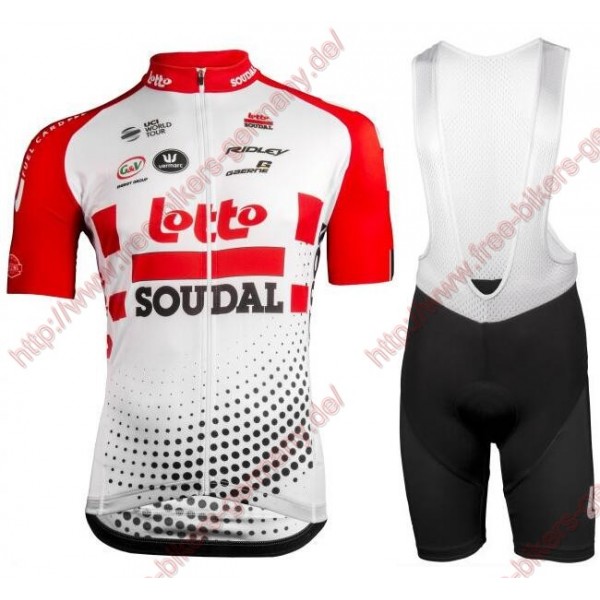 Profiteams Lotto Soudal 2019 Radbekleidung Satz Trikot Kurzarm+Trägerhosen Se Radtrikot Kaufen