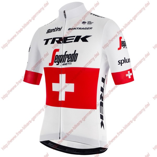 Profiteams Trek Segafredo 2019 Swiss Champion Trikot Kurzarm Outlet Radtrikot Kaufen