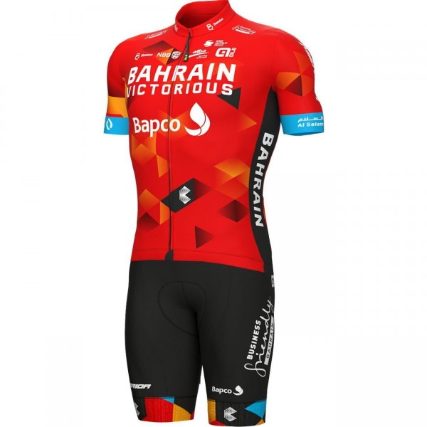 Bahrain Victorious 2022 Radtrikot kurzarm-ALE Radsport-Profi-Team Radtrikot Kaufen