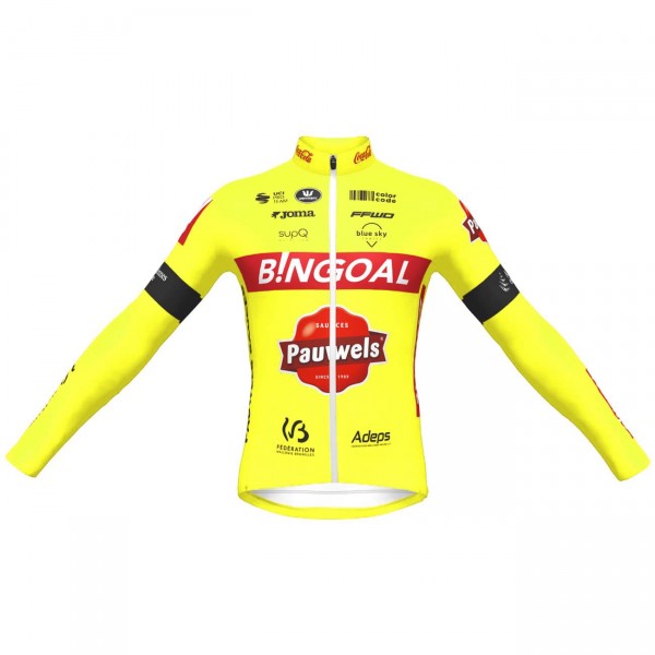 Bingoal Pauwels Sauces WB 2022 Radtrikot langarm-Radsport-Profi-Team Radtrikot Kaufen