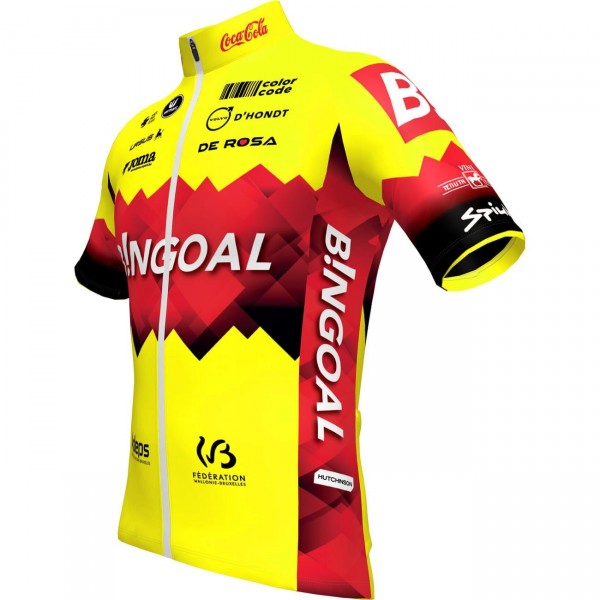 Bingoal WB 2023 Radtrikot kurzarm-Radsport-Profi-Team Radtrikot Kaufen