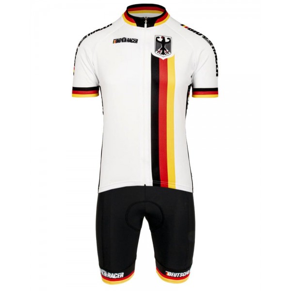 DEUTSCHLAND(BDR) 2022 Trägerhose kurz-Radsport-National-Team Radtrikot Kaufen DEUTSCHLAND(BDR) 2022 Trägerhose kurz-Radsport-National-Team Radtrikot Kaufen