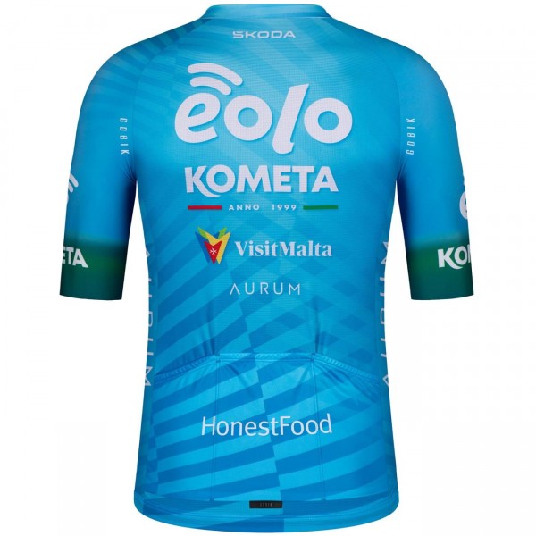 Eolo-Kometa Cycling Team 2023 Set(Radtrikot+Trägerhose)-Radsport-Profi-Team Radtrikot Kaufen