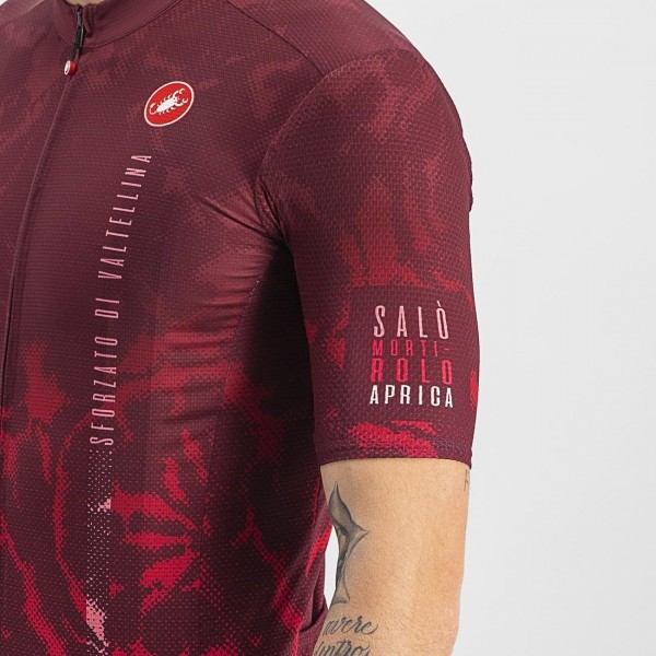 Giro d'Italia 2022 Etappentrikot SFORZATO-Radtrikot kurzarm Radtrikot Kaufen