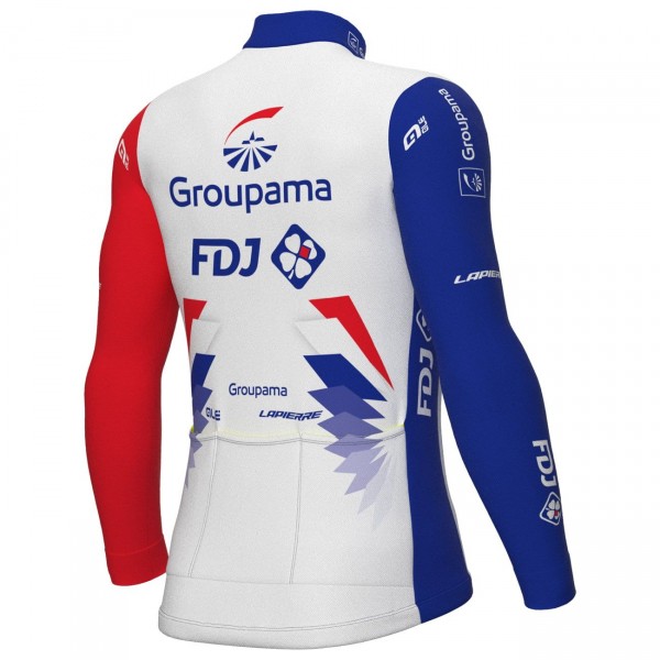 GROUPAMA-FDJ 2022 Radtrikot langarm-ALE Radsport-Profi-Team Radtrikot Kaufen