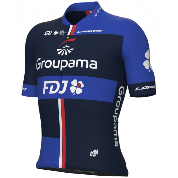 GROUPAMA-FDJ 2023 Radtrikot kurzarm-ALE Radsport-Profi-Team Radtrikot Kaufen