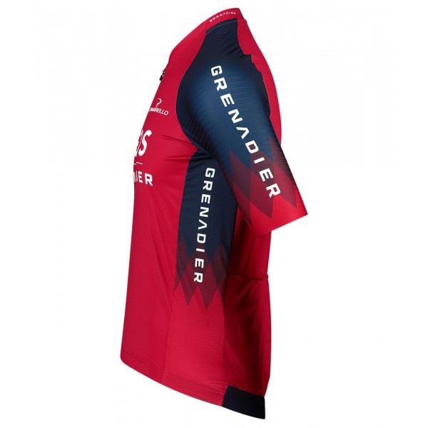 INEOS GRENADIERS 2023 Set(ICON Radtrikot+ICON Trägerhose)-Radsport-Profi-Team Radtrikot Kaufen