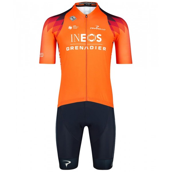 INEOS GRENADIERS 2023 ICON Trägerhose kurz-Radsport-Profi-Team Radtrikot Kaufen