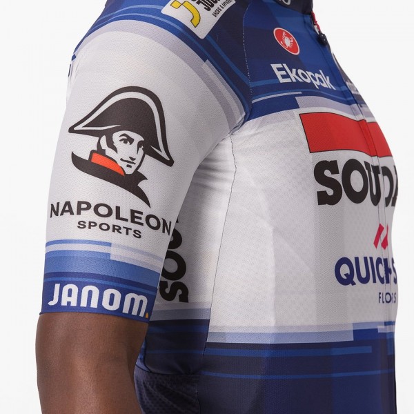 Soudal Quick-Step 2023 Aero Race 6.1 Radtrikot kurzarm-Radsport-Profi-Team Radtrikot Kaufen
