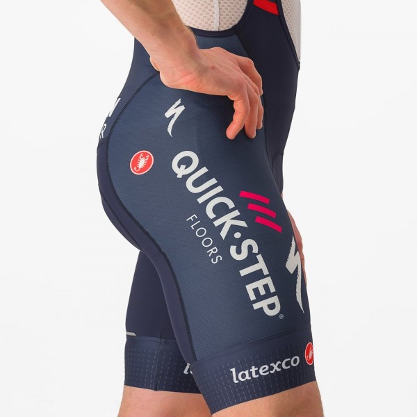 Soudal Quick-Step 2023 Competizione Trägerhose kurz-Radsport-Profi-Team Radtrikot Kaufen