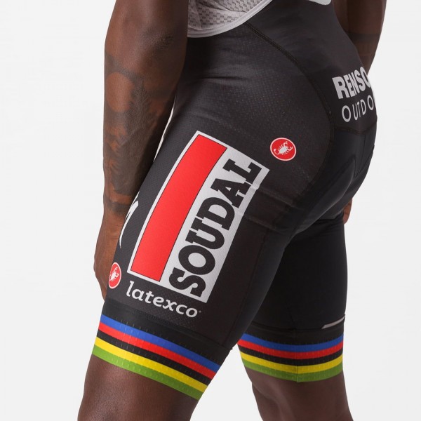 Soudal Quick-Step Straßenrad Weltmeister 2023 Competizione Trägerhose kurz-Radsport-Profi-Team Radtrikot Kaufen