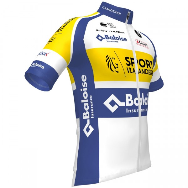 Sport Vlaanderen-Baloise 2022 Radtrikot kurzarm-Radsport-Profi-Team Radtrikot Kaufen