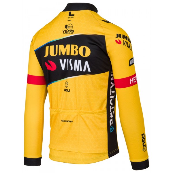 TEAM JUMBO-VISMA 2023 Radtrikot langarm-Radsport-Profi-Team Radtrikot Kaufen