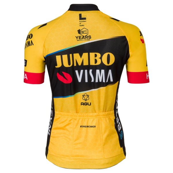 TEAM JUMBO-VISMA 2023 Radtrikot Damen kurzarm-Radsport-Profi-Team Radtrikot Kaufen