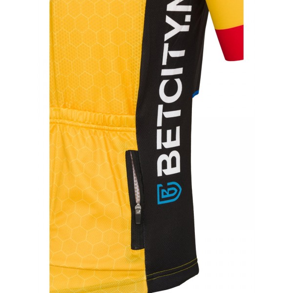 TEAM JUMBO-VISMA 2023 Radtrikot kurzarm-Radsport-Profi-Team Radtrikot Kaufen
