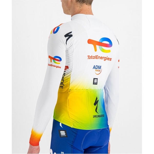 Team TotalEnergies 2022 Radtrikot langarm-Radsport-Profi-Team Radtrikot Kaufen Team TotalEnergies 2022 Radtrikot langarm-Radsport-Profi-Team Radtrikot Kaufen