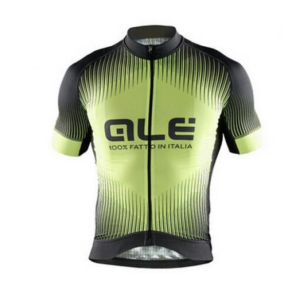 2015 ALE Grün schwarz Radtrikot Kurzarm Radtrikot Kaufen