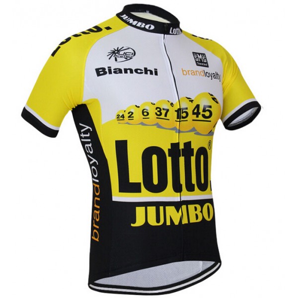 2015 Lotto Jumbo Radtrikot Kurzarm Radtrikot Kaufen