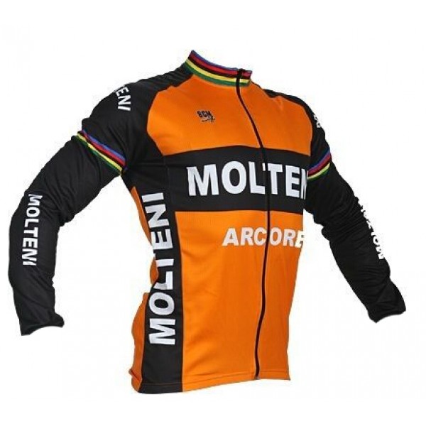 2015 MOLTENI RETRO Long Fahrradtrikot Langarm Radtrikot Kaufen