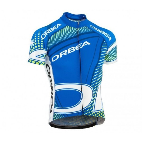 2015 Orbea Blau Grün Radtrikot Kurzarm Radtrikot Kaufen