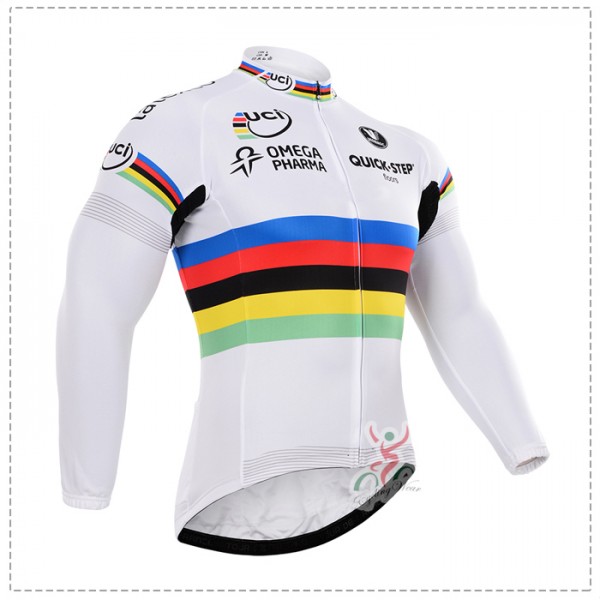 2015 Quick Step Fahrradtrikot Langarm Radtrikot Kaufen