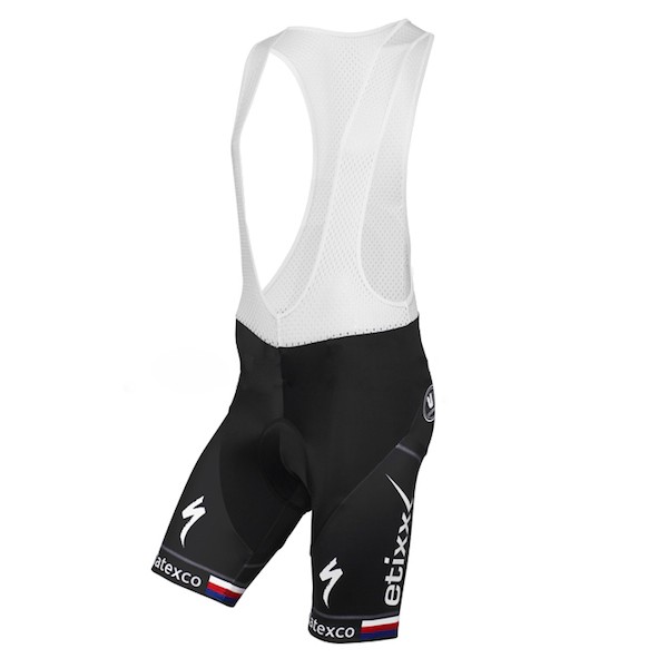 2015 Etixx Quick-Step Champion Tsjechisch Kurz Trägerhose Radtrikot Kaufen