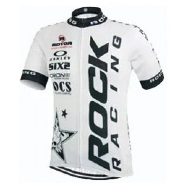2015 Rock Racing Weiß Radtrikot Kurzarm Radtrikot Kaufen