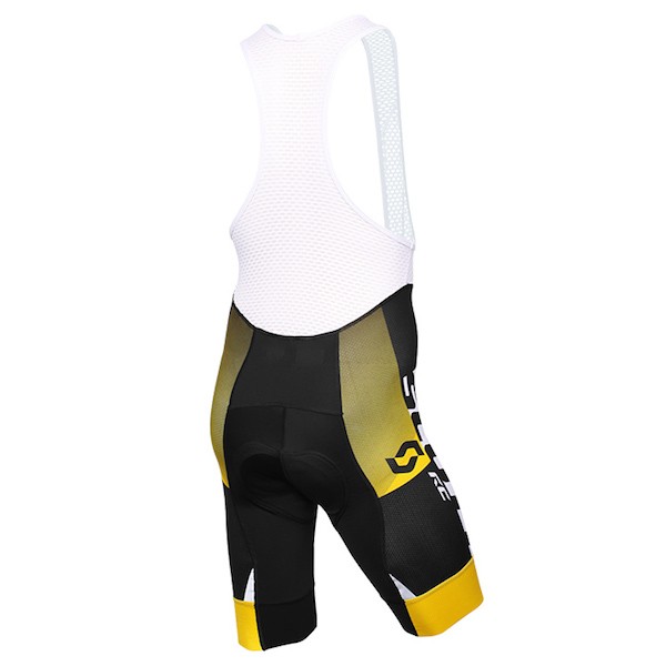 2015 Proteam Scott Schwarz-Gelb Kurz Trägerhose Radtrikot Kaufen