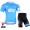 2015 Sky Maillot Cyclisme Courte Blau und Kurz Radhose Radtrikot Kaufen