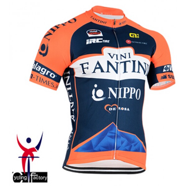 2015 Vini Fantini NIPPO Radtrikot Kurzarm Radtrikot Kaufen