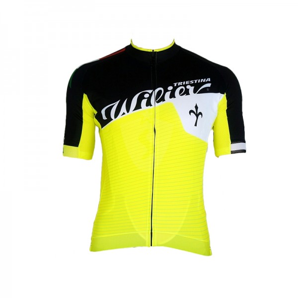 WILIER 2015 Gelb Weiß Schwarz Radtrikot Kurzarm Radtrikot Kaufen