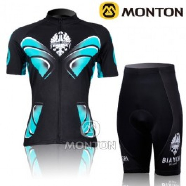 2011 Bianchi Butterfly Damen Radbekleidung Radtrikot Kurzarm und Fahrradhosen Kurz Radtrikot Kaufen