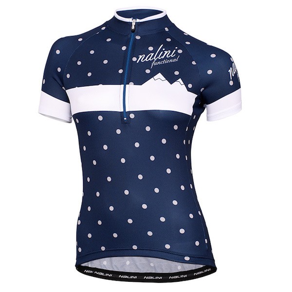 2015 Nalini Siele Blau Snow Damen Radtrikot Kurzarm Radtrikot Kaufen