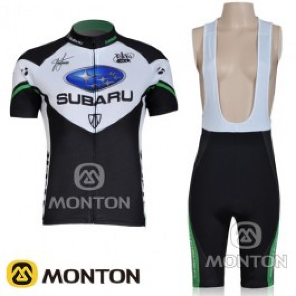 2011 Subaru Damen Fahrradbekleidung Satz Fahrradtrikot Kurzarm Trikot und Kurz Trägerhose Radtrikot Kaufen