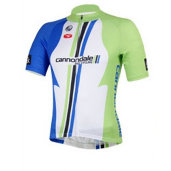 2013 Cannondale Radtrikot Kurzarm Weiß Grün Blau Radtrikot Kaufen