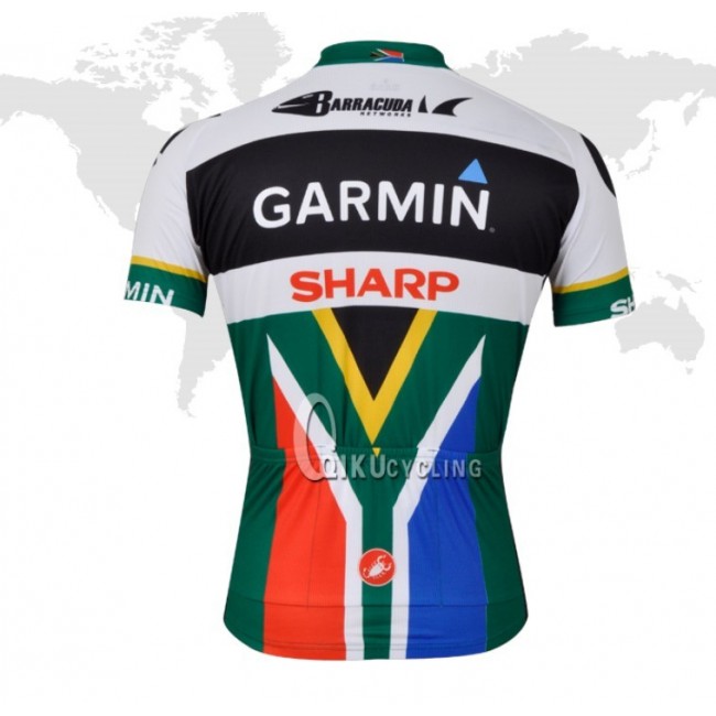 2013 Garmin Sharp Barracuda Südafrika Champion Radtrikot Kurzarm Schwarz Grün Radtrikot Kaufen 2013 Garmin Sharp Barracuda Südafrika Champion Radtrikot Kurzarm Schwarz Grün Radtrikot Kaufen