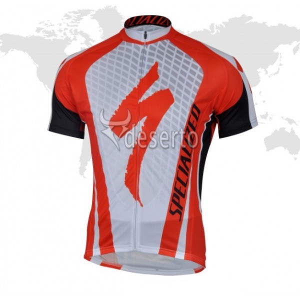 2013 Specialized Radtrikot Kurzarm Weiß Rot Schwarz Radtrikot Kaufen